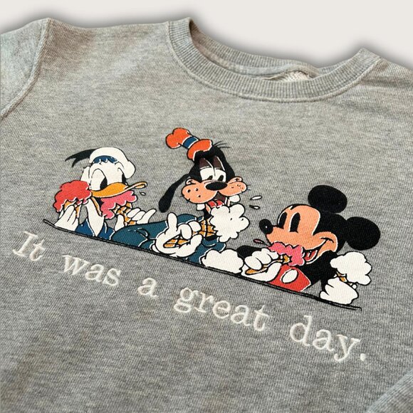 Vintage-Inspired Uniqlo x Disney Crewneck Sweatshirt - Picture 2 of 3